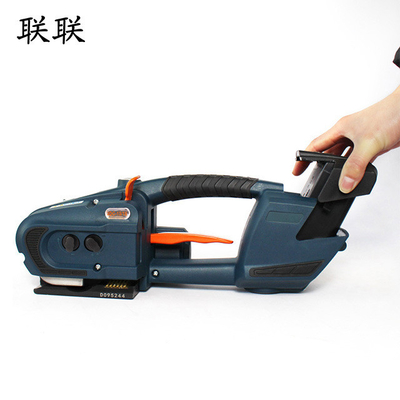 JDC13 16 Strapper Hand Batterij aangedreven Halfautomatische Palet Box Plastic PP PET Strapping Machine