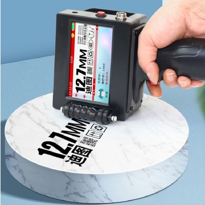 TIJ Printer Handheld Inkjet Printer voor Plastic Leather PVC Inkjet Uv Digital UV Printer