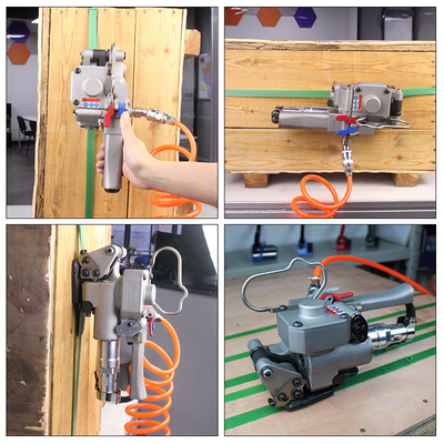 Veelzijdig Pneumatisch PET/PP Banding Tool voor kartonnen doos Ideale werkdruk 0,63Mpa