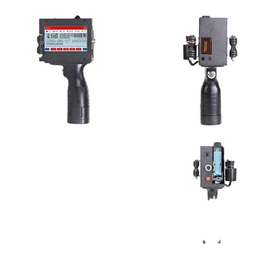 Engelse taal Custom Handjet Batch Coding Machine voor plastic karton fles lichaam