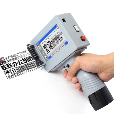 TIJ Printer Handheld Desktop Digitaal Eco Solvent Printer met groot scherm