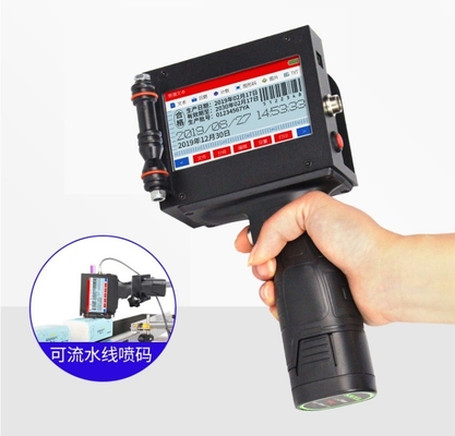 600DPI TIJ Printer Handheld Inkjet Printer voor Codering Machine Printing Distance 2-5mm