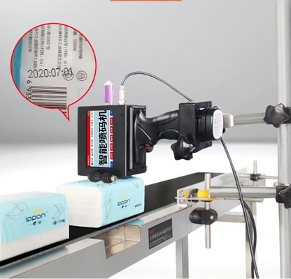 600DPI TIJ Printer Handheld Inkjet Printer voor Codering Machine Printing Distance 2-5mm