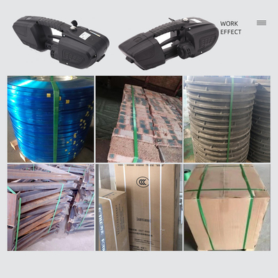 Automatische oplaadbare lithiumbatterijbandmachine voor V3 kartonnen pallets