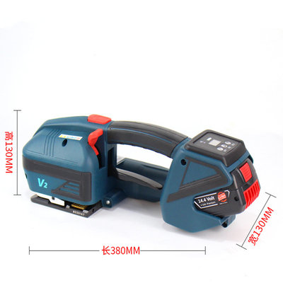 90 minuten oplaadtijd V2 Automatische batterij aangedreven Hot Plate Pallets Strapping Machine