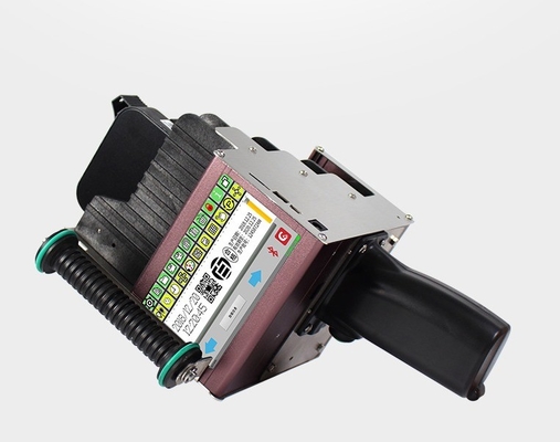 Kartonprinter TIJ Printer 10CM Vier-nozel draagbare inkjetprinter voor diepvries