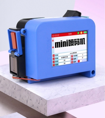 Draagbare mini-intelligente industriële handdrukker voor houtdrukken 3,5 kg