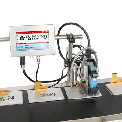 150x25x70cm Afmetingen 5 inch Touch Screen TIJ Inkjet Printer Met Smart Rotating Nozzle