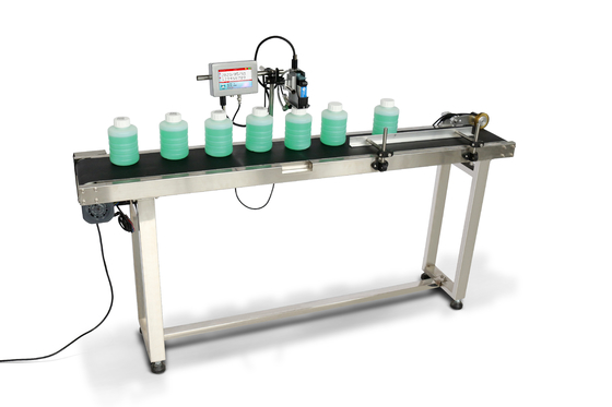 150x25x70cm Afmetingen 5 inch Touch Screen TIJ Inkjet Printer Met Smart Rotating Nozzle