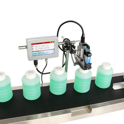 2-12,7 mm Print Dimensie Industrial TIJ Inkjet Printer voor flessen Plastic Poches Bags