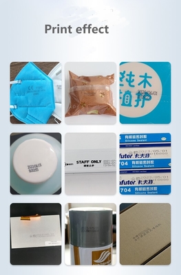 2-12,7 mm Print Dimensie Industrial TIJ Inkjet Printer voor flessen Plastic Poches Bags