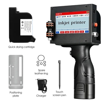Hoge-definitie vervaldatum etiketteren Handheld Inkjet printer met CE-certificering