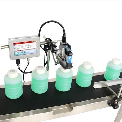 TIJ Inkjet-batchcodeprinters voor houten metaal-plastiek karton, sneldrogendrukmachine