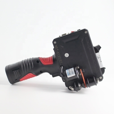 Inkjetprinter 42 ml Vinnige droog oplosmiddelinkt 1-6 lijnen Draagbare hand intelligente datumcode definitie LED scherm