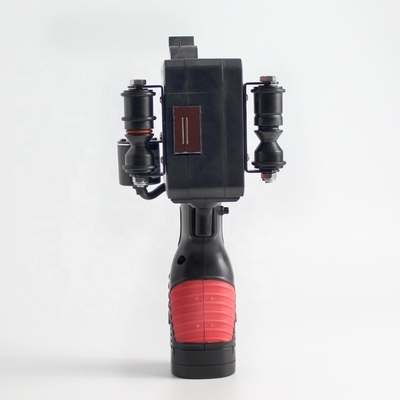 Inkjetprinter 42 ml Vinnige droog oplosmiddelinkt 1-6 lijnen Draagbare hand intelligente datumcode definitie LED scherm