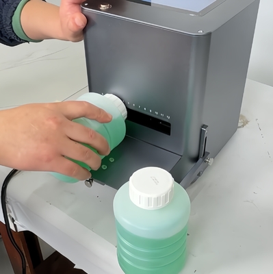 Desktop thermische inkjetprinter voor handvervaldatum codering gemakkelijk te bedienen en compact