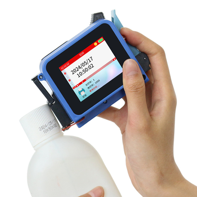 Type-C Charge Port Mini Thermal Inkjet Coding Machine voor papier Hout Plastic Metal Glass
