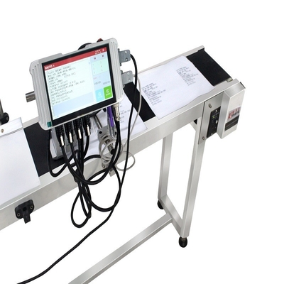 Aanraakscherm Auto Vervaldatum Codering Logo TIJ Inkjet Printer Online Printmachine