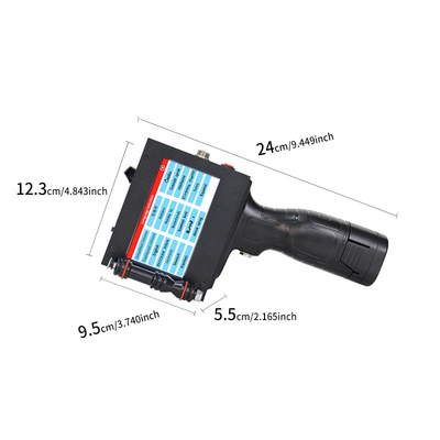 Handheld Inkjet Printer voor alle oppervlakken Plaat Type TIJ Printer Schermgrootte 4,3 inch