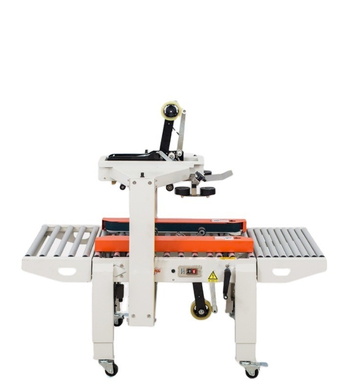 6-12 mm Afdichtingsbreedte Automatische top- en bodem aandrijving Gordel Kleefband Afdichter Casus Doos Karton Afdichtingsmachine