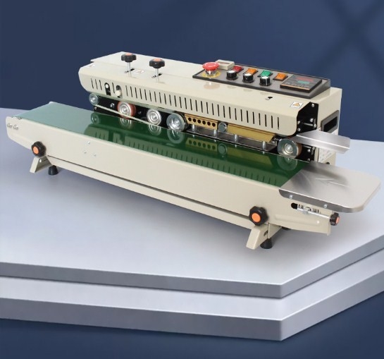 Continuous Band Plastic Bag Sealer voor het afdichten van zakken op het bureaublad bij 220V/110V spanning