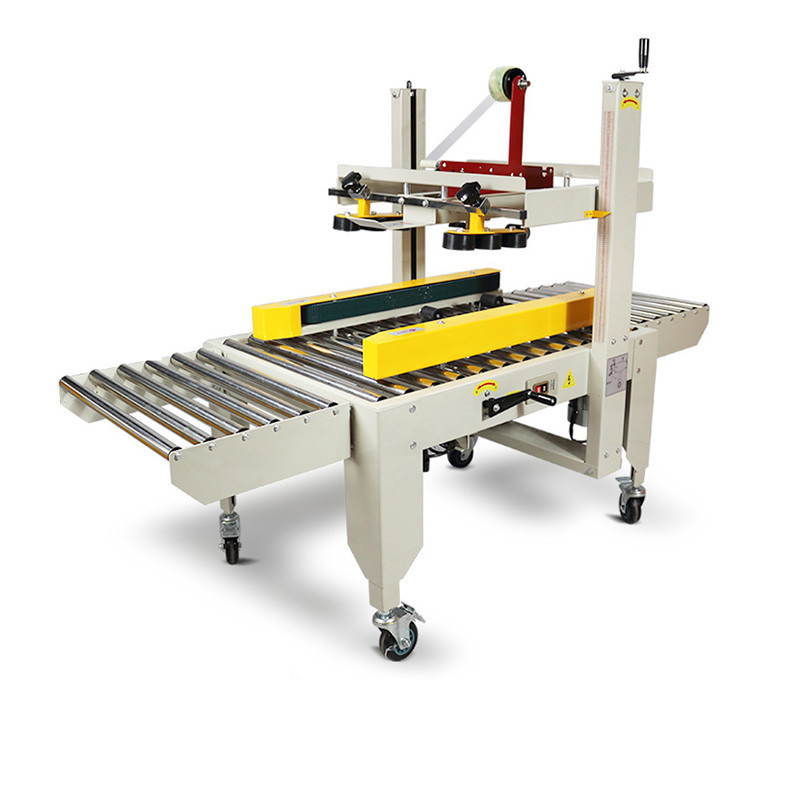 FXC-5050 Automatisch afdichtbandconveyor karton afdichter verpakkingsmachine voor gladde beweging
