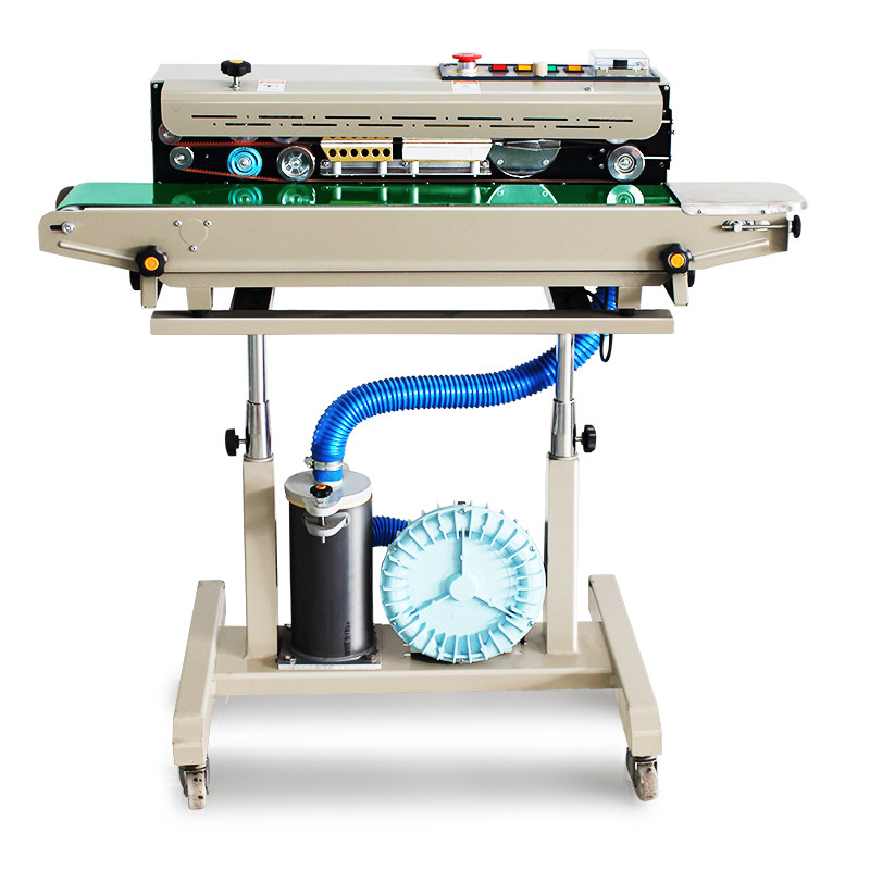 DBF-1000A Verticale automatische continu opblaasfilmsluiting voor winkels voor voedingsmiddelen en dranken