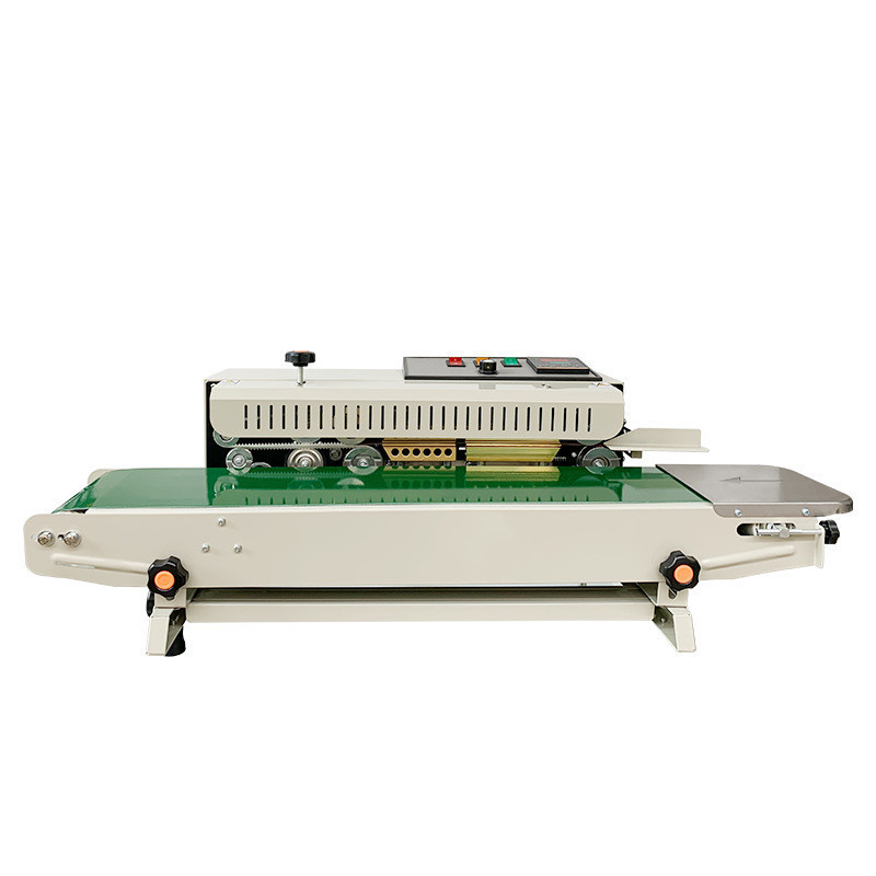 Lange levensduur Automatische plastic zakken Continuuumverzegelmachine Bandverzegelaar L820*W400*H305mm