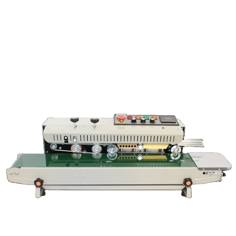 Horizontale continue bandverzegelmachine met ijzeren werktuig en temperatuurbereik 0-300 °C