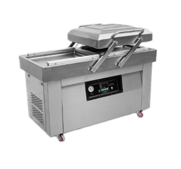 Hout Verpakkingsmateriaal Voedsel Vacuümverzegelmachine DZ-700/2SB 70CM Grote dubbele kamers
