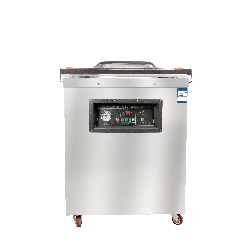 220V/50HZ DZ-600 vacuümverpakkingsmachine voor graanrijst baksteen vers vlees en klein voedsel