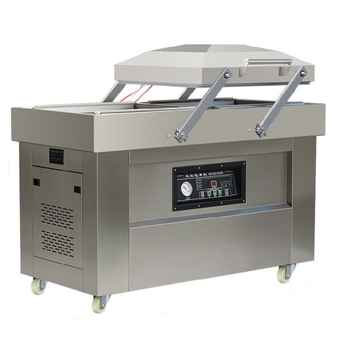 Elektrisch aangedreven DZ-500/2SB Automatische dubbele kamer Voedsel vacuümverpakkingsmachine voor textiel