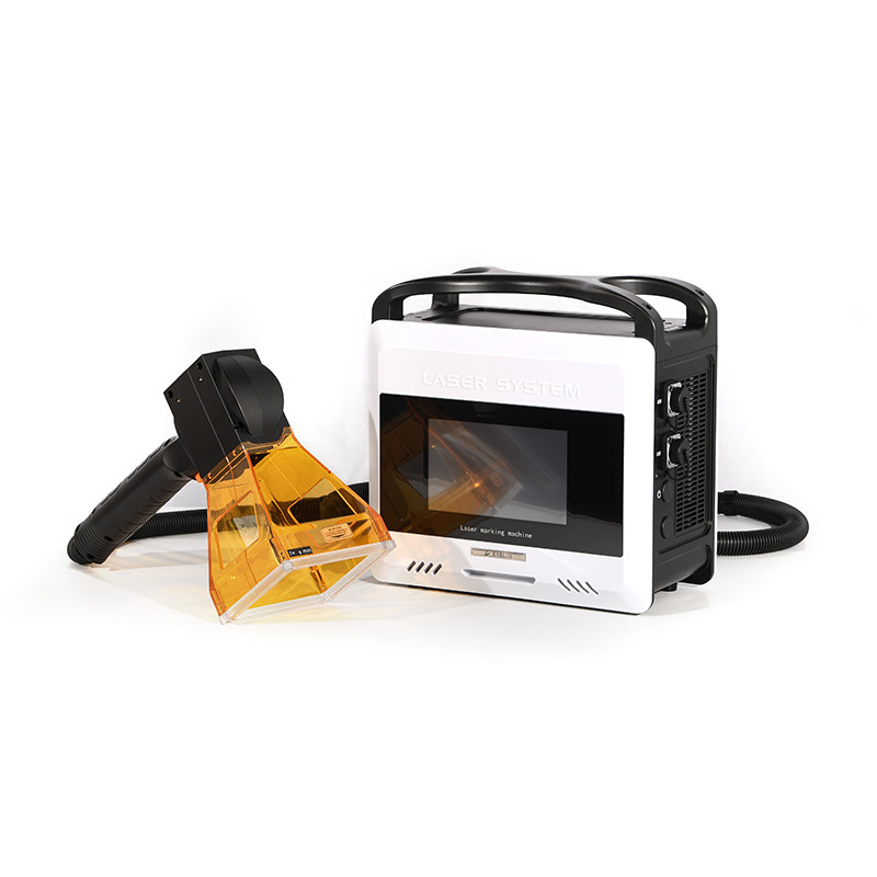 Continu Wave Mini Fiber Laser Engraving Machine voor metaal en hout MAX Power ≤300W