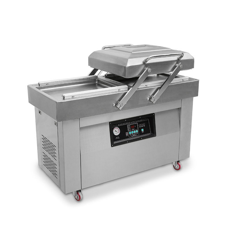 DZ-500 2SB semi-automatische dubbele kamer vacuümverpakkingsmachine voor de textielindustrie