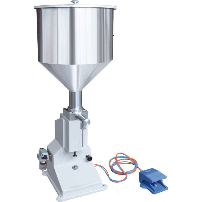 Handleiding A02 Pneumatische drukvuller voor pasta of vloeistof in papierverpakkingsmateriaal