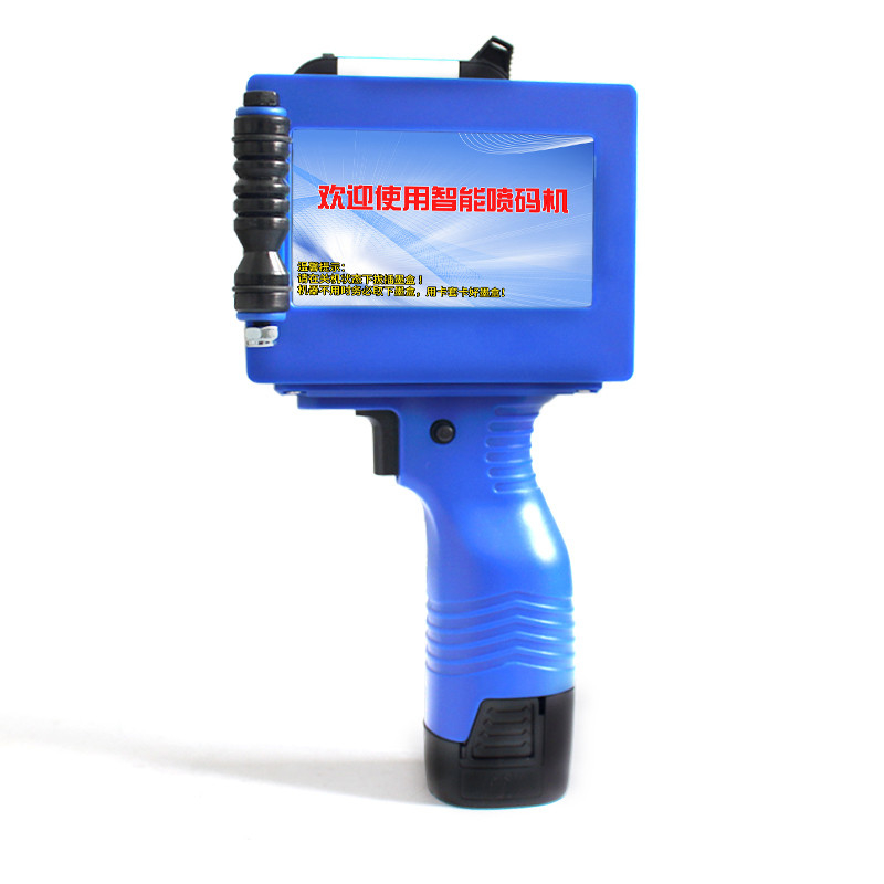 Goedkope handdrukker met witte inktkleur en 4-25,4 mm drukhoogte