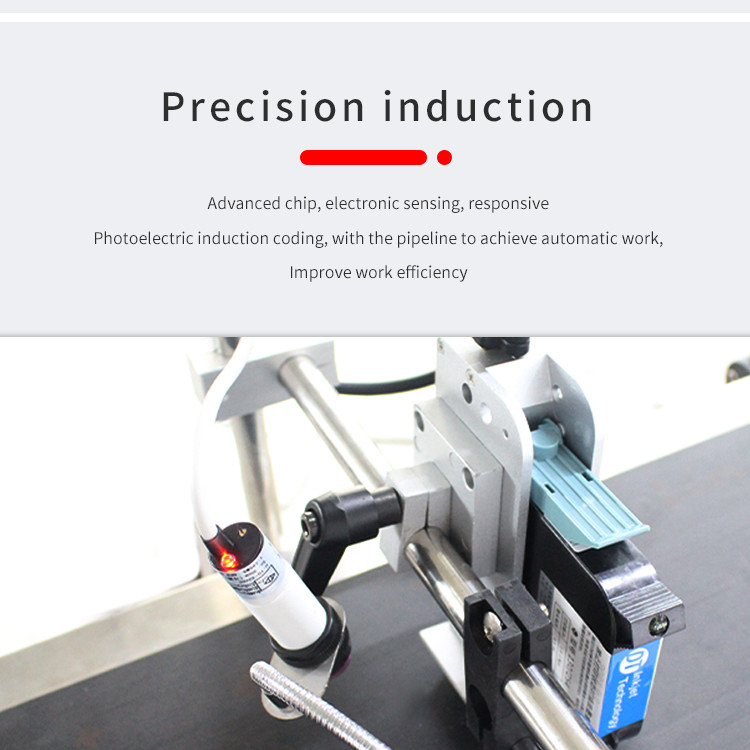 Full Auto Vervaldatum Codering Logo TIJ Inkjet Printer Online Machine met blauwe inkt