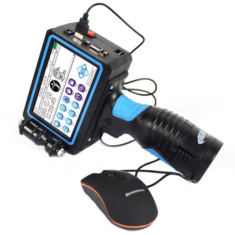 Screenprinter Handheld Inkjet Printer CE T980 voor enkelkleurig drukken en coderen