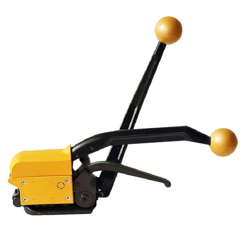 Handmatig aangedreven multifunctioneel stalen riem handgereedschapsmachine voor online ondersteuning