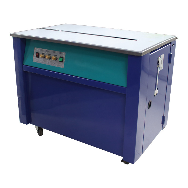 Duurzaam S308 Twee-motorige hoge tafel Automatische kartonnen doos Doos Rijmmachine voor lichte vracht