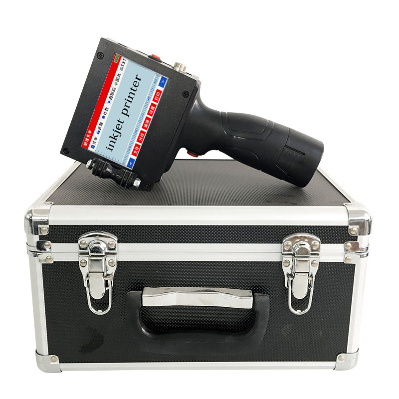 Inkjetprinter voor de verkoop Draagbare Vervaldatum Hand Digitale codering Printmachine