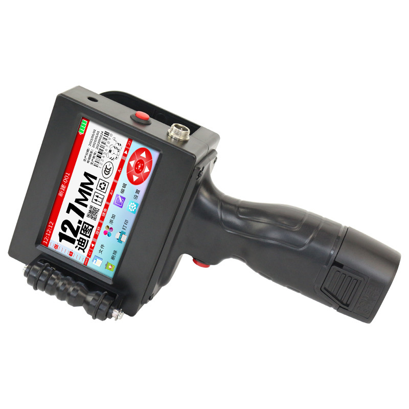 TIJ Printer Handheld Inkjet Printer voor Plastic Leather PVC Inkjet Uv Digital UV Printer