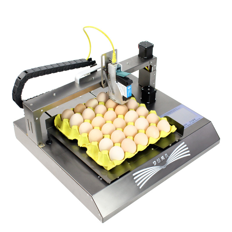 Inkttype Eco Solvent Inktindustrie Slimme automatische eidatumstempeldrukmachine