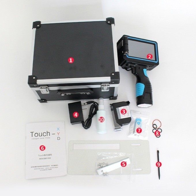 T980 Handprinter voor het afdrukken van vervaldatum in compacte afmetingen 235*135*100 mm