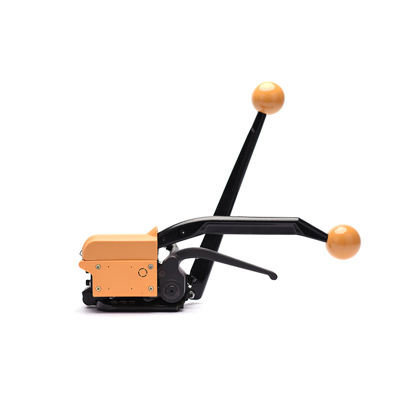 Hoog veiligheidsniveau A333 Clip-free Strapping Tool for Steel Strip Package Sealing Machine