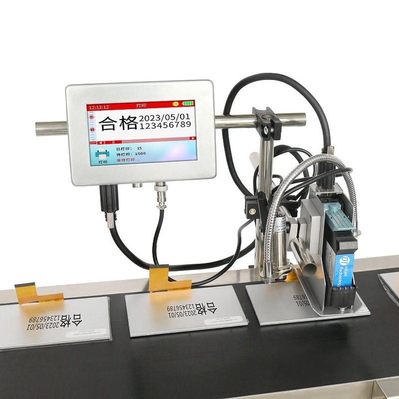 5 inch touchscreen automatische kartonnen codeerder voor vervaldatum en batchcode printing