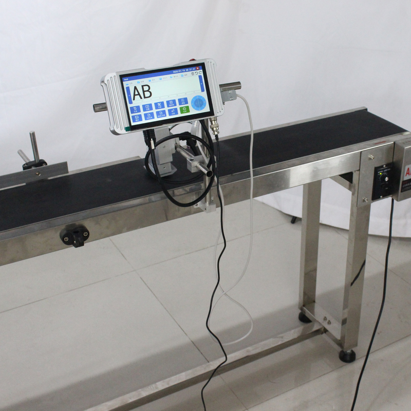 Snel droogende inkt Nieuwste plastic zak Hout Metalen Datum Barcode QR Expiry TIJ Coding Machine